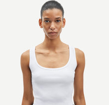 Load image into Gallery viewer, SAAMANZA TANK TOP - WHITE