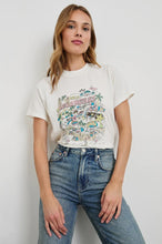 Load image into Gallery viewer, BOYFRIEND TEE - RAILS LOS ANGELES MAP WHITE