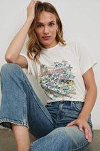 Load image into Gallery viewer, BOYFRIEND TEE - RAILS LOS ANGELES MAP WHITE