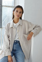Load image into Gallery viewer, Delphine Soft Cord Overshirt
