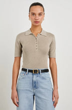 Load image into Gallery viewer, COURT POLO - HEATHER OAT