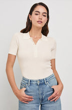 Load image into Gallery viewer, COURT POLO - WHITE