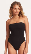 Load image into Gallery viewer, BANDEAU ONE PIECE - BLACK
