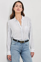 Load image into Gallery viewer, WREN - WHITE AZURE STRIPE
