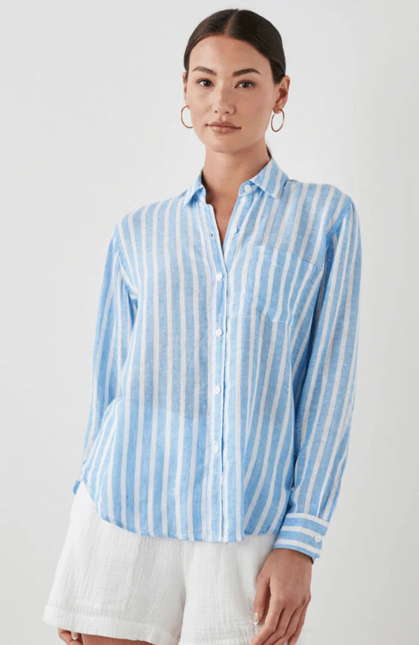 Charli Shirt - Lake Stripe