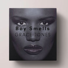 Load image into Gallery viewer, packaging photo of Grace Jones candle

