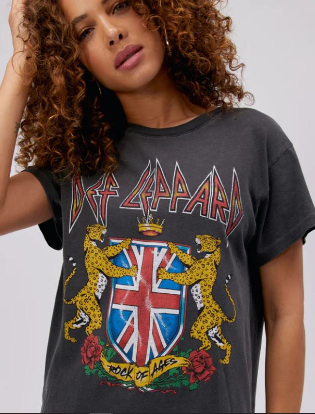 Def Leppard Rock of Ages Tour Tee