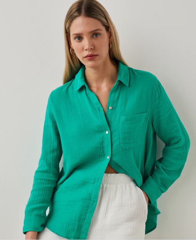 Ellis Shirt - Emerald