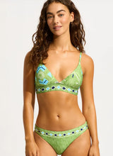 Load image into Gallery viewer, KASBAH BANDED BRALETTE - SAGE
